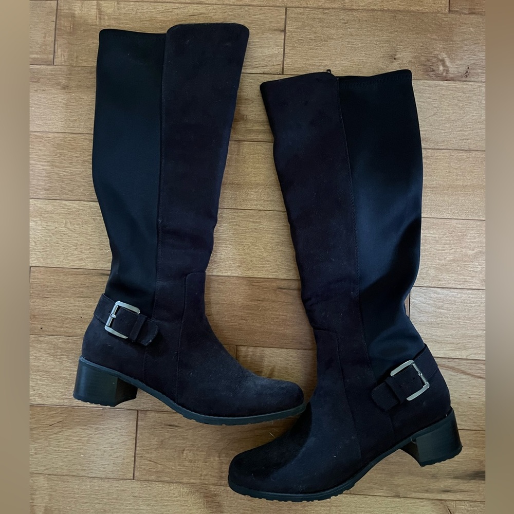 Knee-High Black Boots